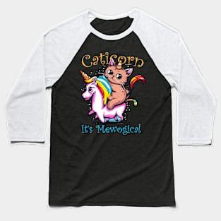 unicorn cat Baseball T-Shirt